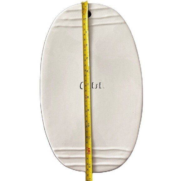 Rae Dunn 2018 Cheese‎ Charcuterie Ceramic Hors d'oeuvre Platter - Picture 2 of 8